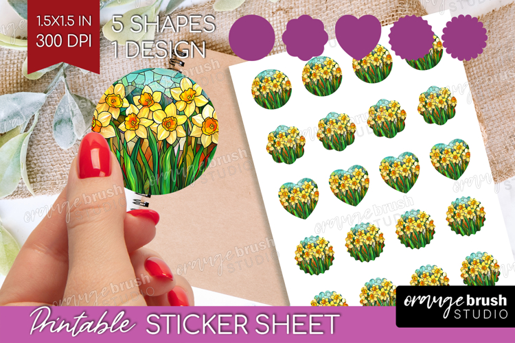 Stained Glass Printable Image 19