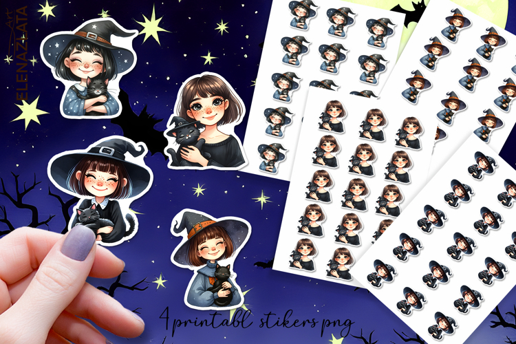 Black Cat Clipart Image 19