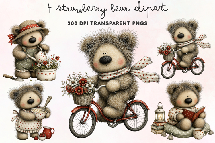 Kawaii Bear Png Image 13