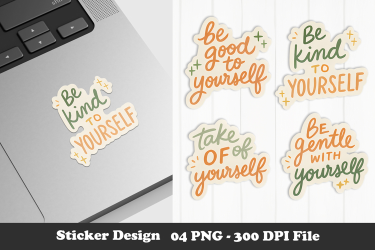 Self Care Quote Sticker