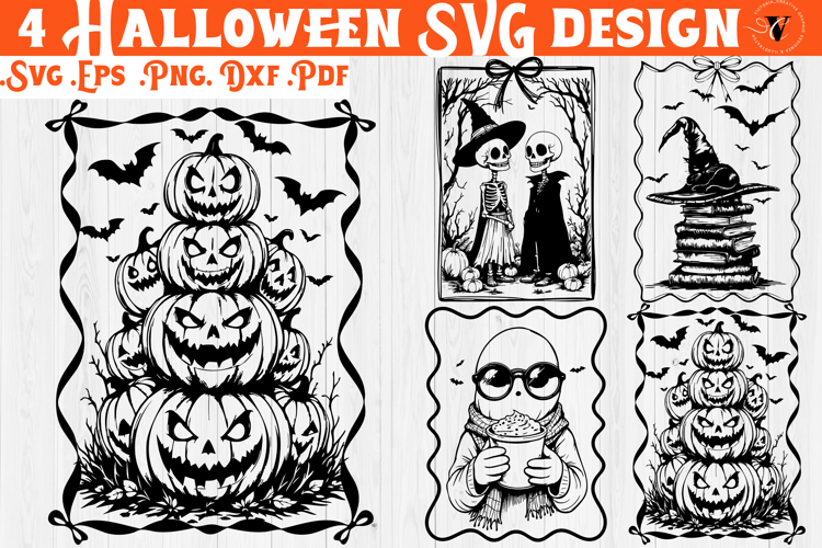 Coquette Retro Halloween SVG | Skeleton Coquette svg