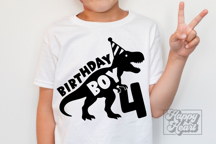 Dino Birthday Svg Image 13