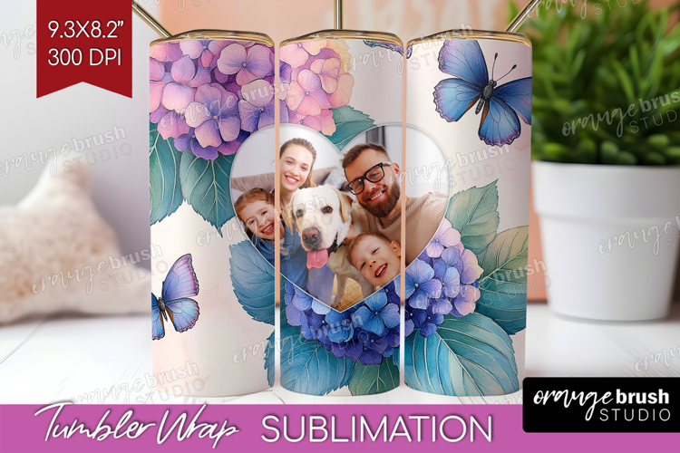 Floral Photo Tumbler PNG - Sping Flowers Picture Tumbler