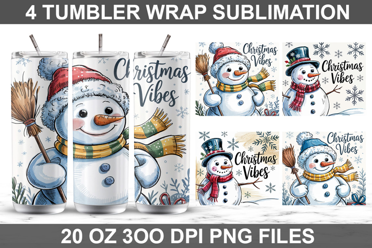 Christmas Tumbler Wrap Image 10