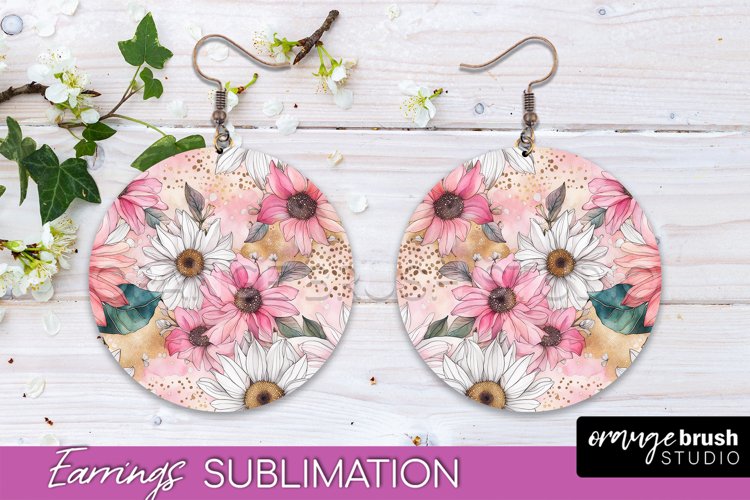 Watercolor Flowers Image 4