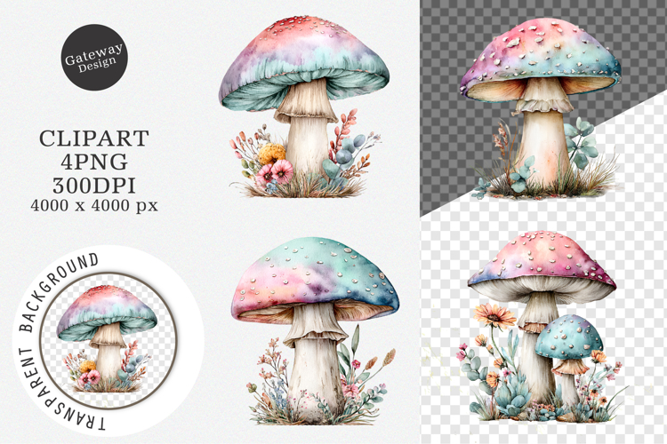 Mushroom Clipart Image 21
