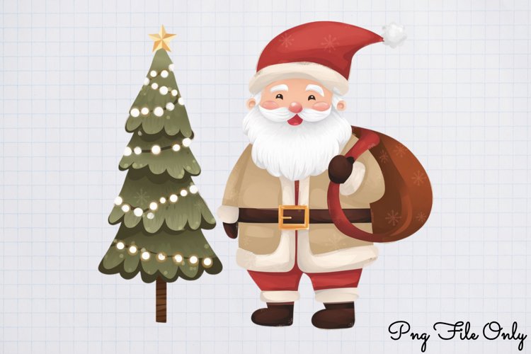 Boho Christmas Clipart Image 15