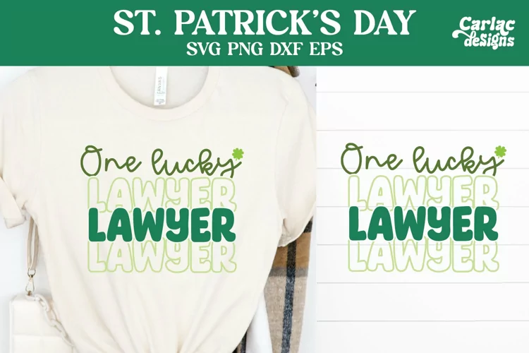 One Lucky Lawyer SVG, St. Patrick's Day SVG