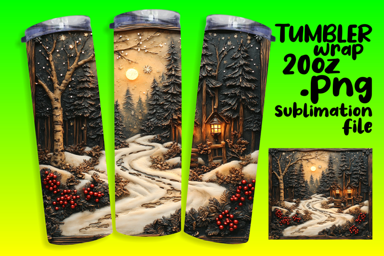 Unique 20oz Tumbler Gift Design , Christmas