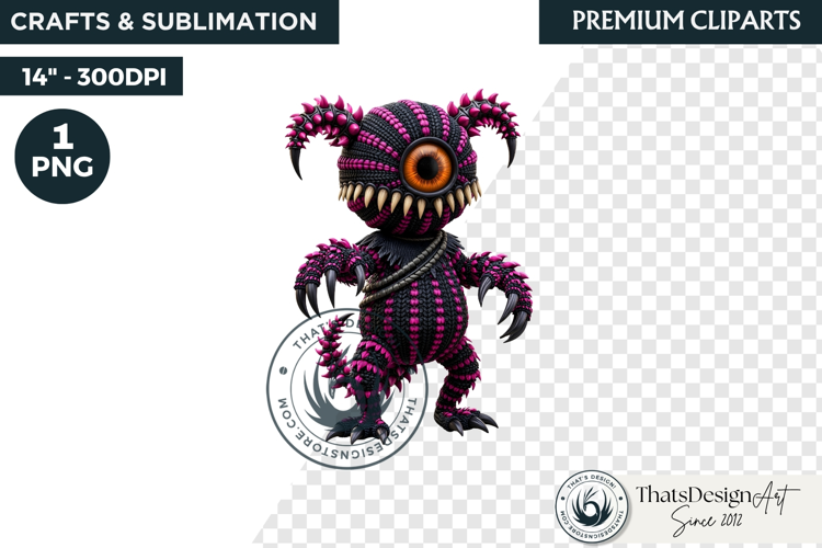Halloween Little Monster Clipart Png, Spooky Cute Fantasy