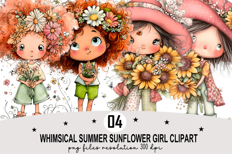 Sunflower Clipart Image 19