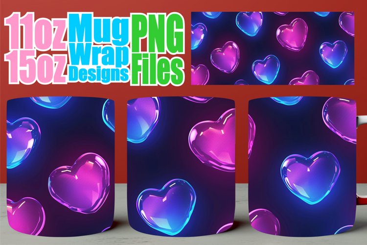 Expressive Mug Wrap for Valentines example image 1