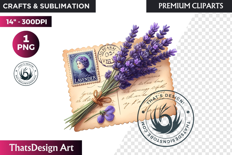 Lavender Clipart PNG, Purple flower arrangement sublimation