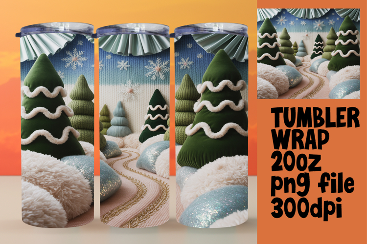 Christmas Tumbler Wrap Image 19