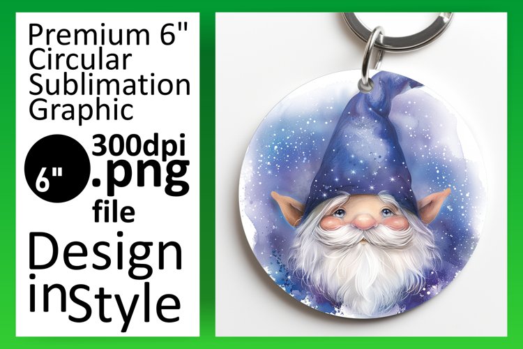 Cute Gnome Clipart Image 2