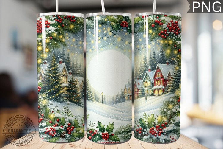 Christmas Tumbler Wrap Image 7