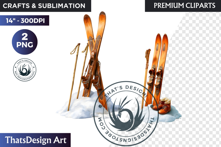 Winter Watercolor Clipart Image 4