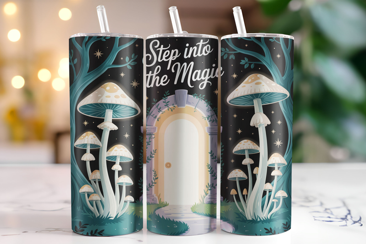 Step into the magic Tumbler Wrap | Sublimation | Tumblers