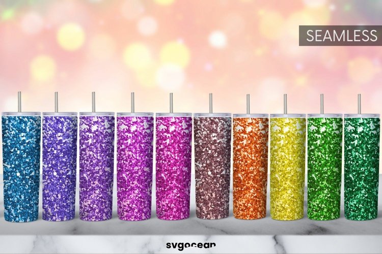 Tumbler Glitter Sublimation | PNG Bundle | Tumbler 20oz