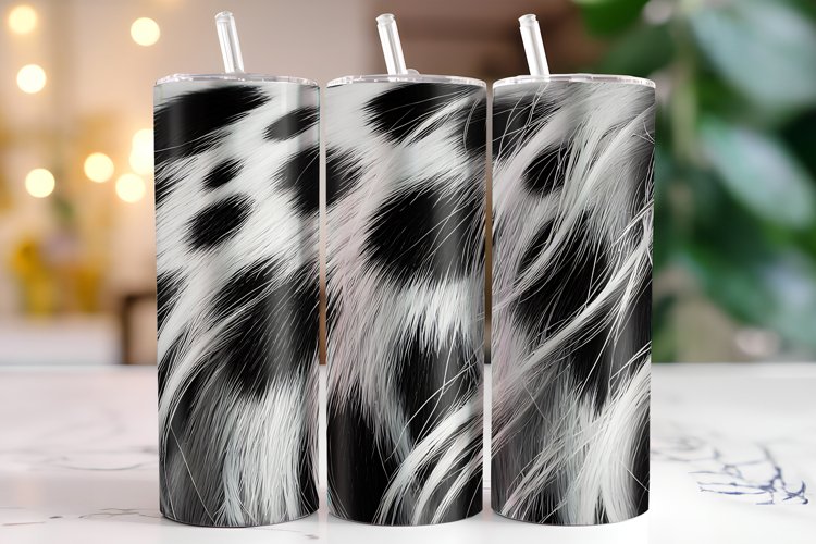 Cow Fur Tumbler Wrap | Sublimation | Tumblers