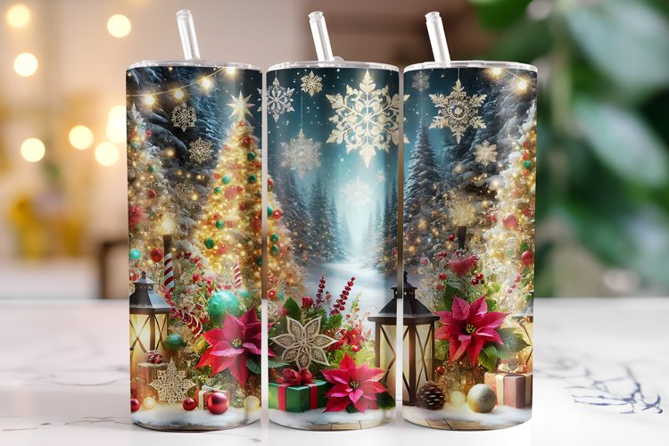 Christmas Tumbler Wrap Image 2