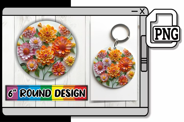 Whimsical 3D Petal Sublimation Essentials