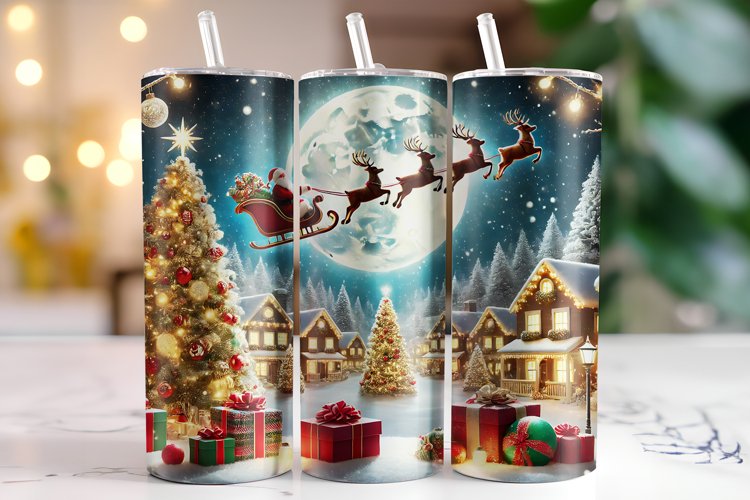 Christmas Tumbler Wrap Image 7