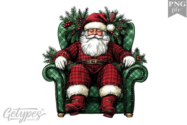 Santa Christmas Clipart Image 5