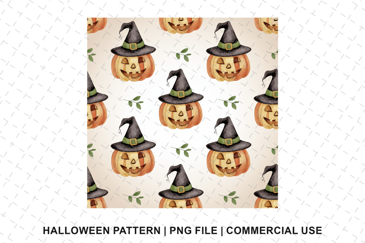Halloween Seamless Pattern Image 22