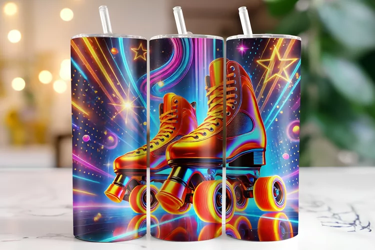Skates Tumbler Wrap | Sublimation | Tumblers