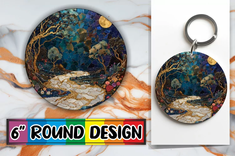 Luxe Landscape Keychain Treasures: Sparkling Marvels
