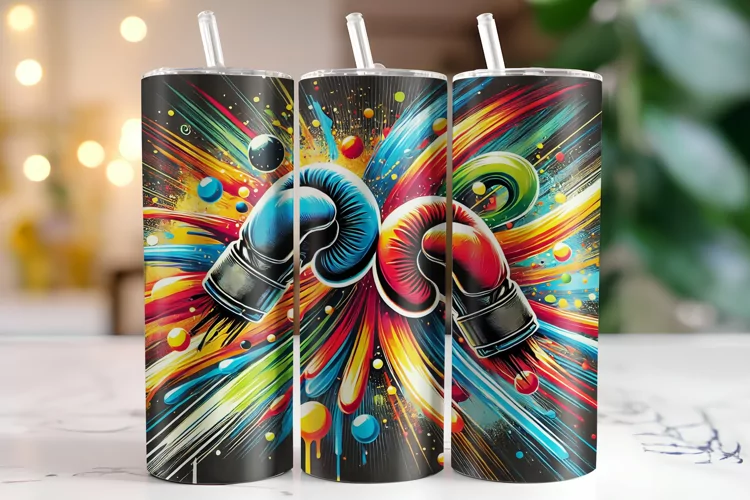 Boxing Tumbler Wrap | Sublimation | Tumblers