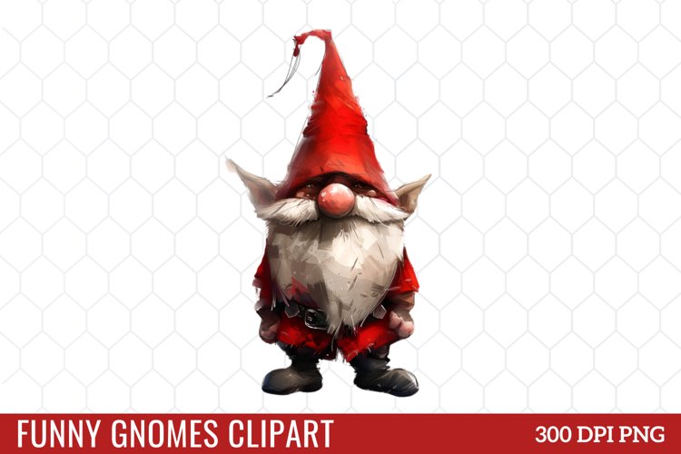 Funny Gnomes Clipart
