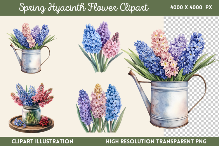 Blue Flower Clipart Image 17