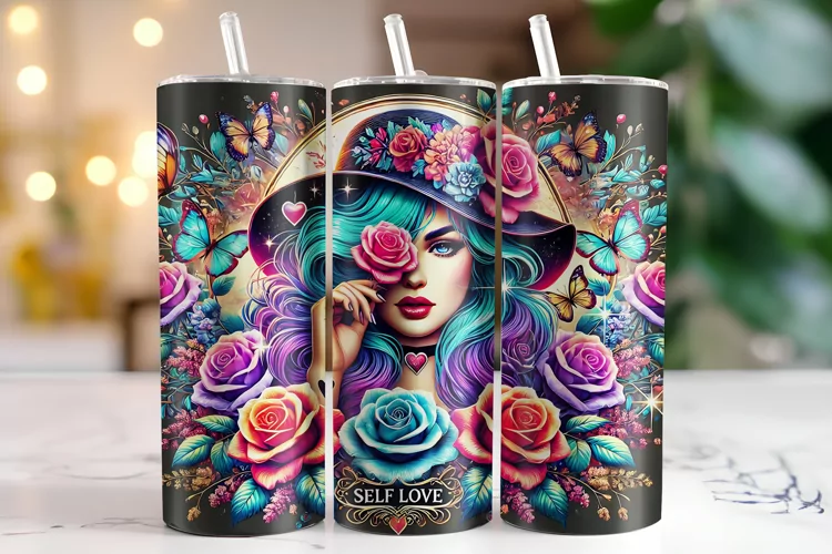 Self love Tumbler Wrap | Sublimation | Tumblers