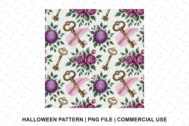 Halloween Seamless Pattern Image 17