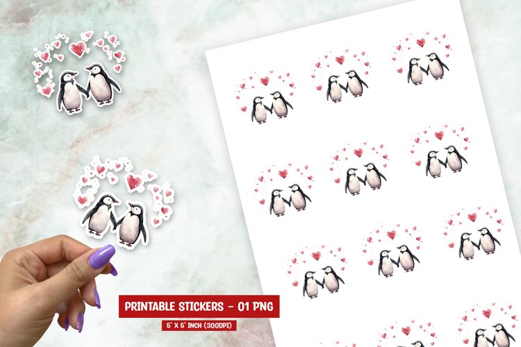 Cute Penguin Clipart Image 15