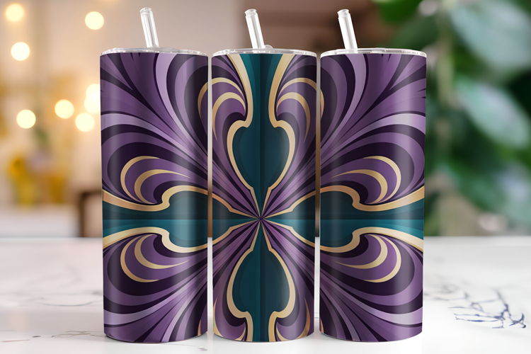 Abstract Tumbler Wrap | Sublimation | Tumblers