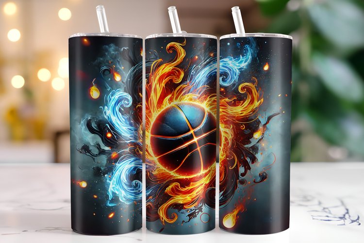 Basketball Tumbler Wrap | Sublimation | Tumblers