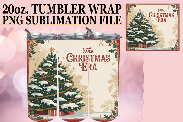 Christmas Tumbler Wrap Image 12