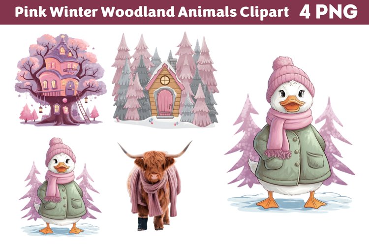 Woodland Animals Clipart Image 18