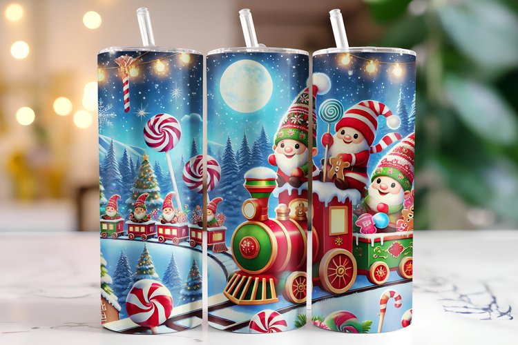 Christmas Tumbler Wrap