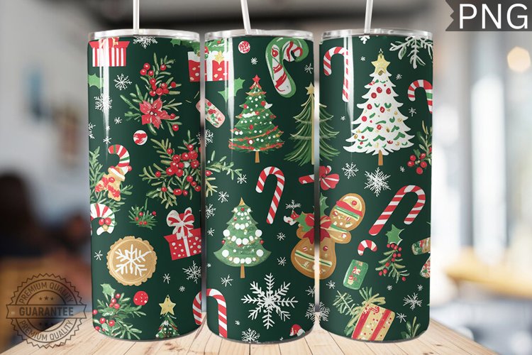 Christmas Tumbler Wrap Image 9