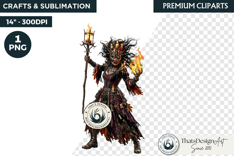 Harvest of Haunt Halloween Gothic Character RPG PNG Clipart