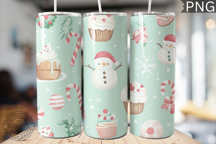Christmas Tumbler Wrap Image 5