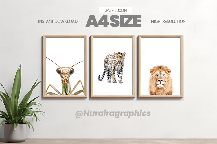 Animal Wall Art - 03 Variations example image 1