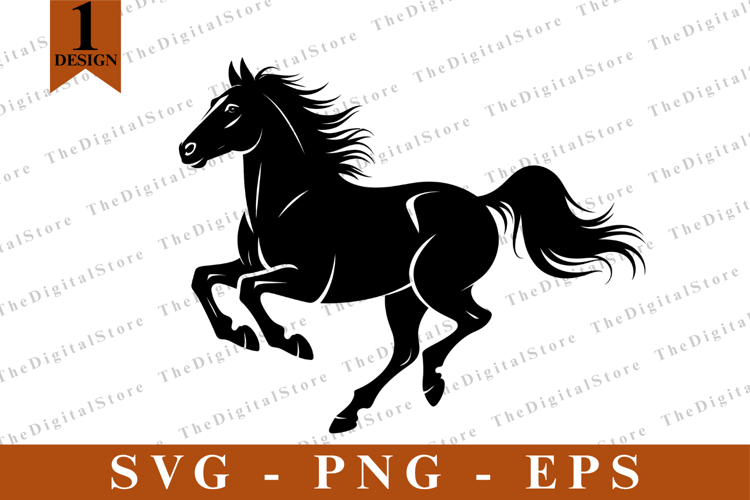 Horse Silhouette Image 11