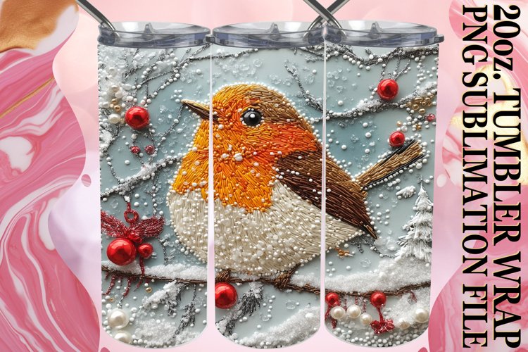 RADIANT DAYS 20oz TUMBLER WRAP, Christmas