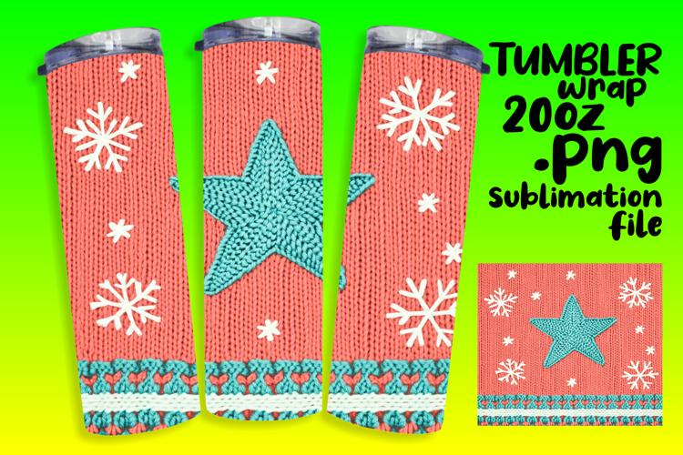 Christmas Tumbler Wrap Image 9