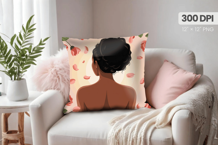 Black Girl Afro Png Image 4